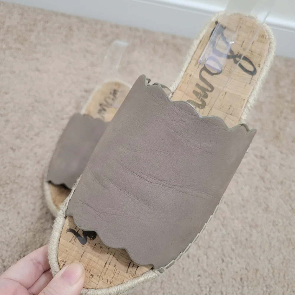 Sam Edelman Andy Espadrille Slide 9M‎ Taupe Grqy